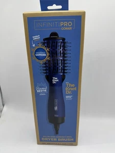InfinitiPro Conair The Knot Dr. Spazzola per capelli multifunzione asciugacapelli ferro arricciacapelli piatto - Foto 1 di 6