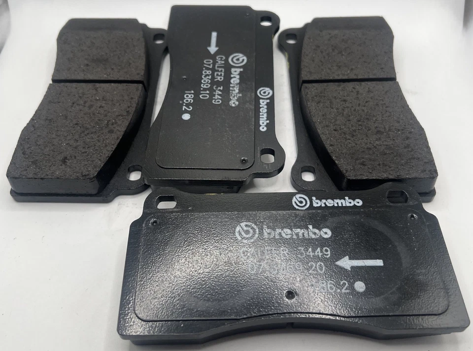 Pastilhas de freio dianteiras Aston Martin V12 Vanquish até VIN 501285 - Imagem 1 de 3