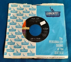 Jan & Dean 45 Drag City / Schlock Rod (Part 1) Liberty F-55641 vg+ - Picture 1 of 2