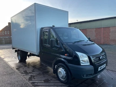 FORD*TRANSIT*LWB*BOX-LUTON-VAN*112K MILES*TAILGATE*SERVICE*LONG MOT*NO VAT - Image 1 of 4