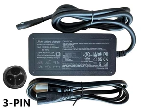 IMP 3-Pin 2A Ladegerät für Carrera Impel IM 3 & IM 2, IM 1 Hyäne 36V eBike Akku - Bild 1 von 6