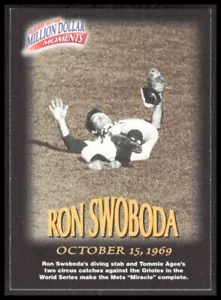 MLB 1997 Fleer Million Dollar Moments New York Mets Ron Swoboda 35 CB-1-1-A-30 - Imagen 1 de 7