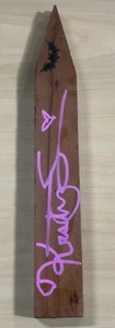 ! Buffy The Vampire Slayer Stake Signed By Kristy Swanson From The 1992 Movie - Picture 1 of 24
