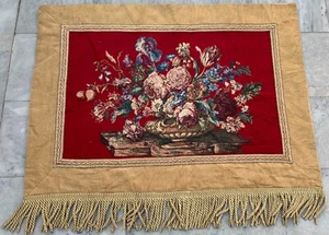 3x4 Vintage French Tapestry Wall Hanging Medieval Floral Home Décor 112x82 cm - Picture 1 of 9