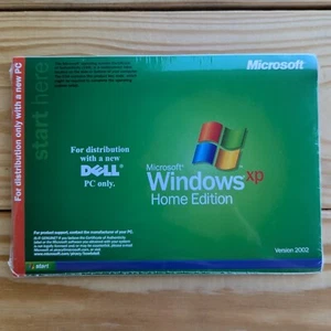 Microsoft Windows XP Home Edition 2002 (Brand New Factory Sealed with Serial #) - Photo 1/2