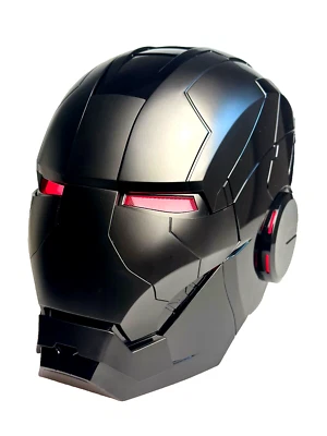 AUTOKING Iron Man Helm MK5 Schwarz Black Voicecontrol Versand aus Deutschland 2.0 🇩🇪