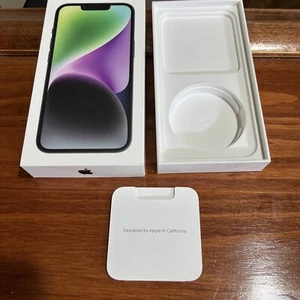 Apple iPhone 14 Midnight A2649 128GB, EMPTY BOX ONLY - Picture 1 of 2