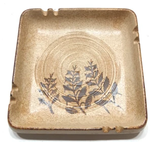 Treasure Craft Pottery Craft Ashtray Stoneware Made In USA Trinkets Paintbrushes - Picture 1 of 6