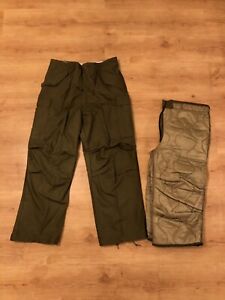 Rare US Army Vietnam War Classic M1965 M65 Trousers Hose & Liner NEW Condition M
