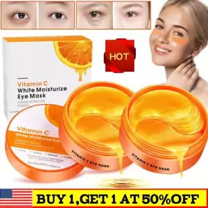 Sotto gli Occhi Maschera Collagene Vitamina C Idratante Anti Invecchiamento Rughe NUOVO~~ - Foto 1 di 10