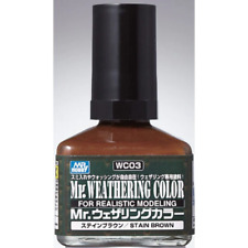Mr Hobby Wc03 Mr Weathering Colour Stain Brown