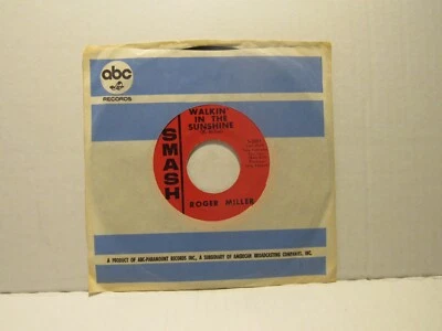 Roger Miller – Walkin' In The Sunshine - 1967 - COUNTRY - Image 1 of 3