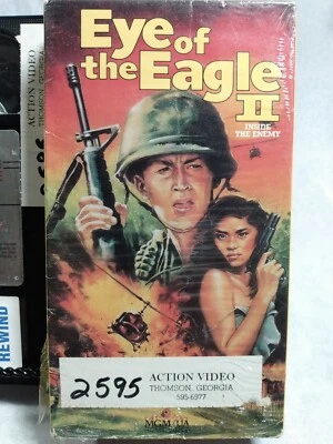 Eye of the Eagle 2 - Inside the Enemy (VHS) Todd Field Andy Wood Ken Jacobson - Image 1 of 3
