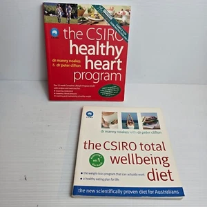 The CSIRO Total Diet Wellbeing Diet and Healthy Heart Program 2 book set - Picture 1 of 24