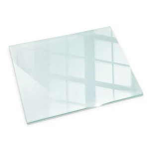Feuerfeste Glasbodenplatte Kaminofen Gehärtetes Glas Rechteckig 60x40cm - Bild 1 von 6