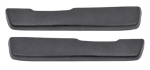 OER 16" Black Front Arm Rest Pad Set For 1968-1970 Impala and Caprice 2 Doors - Picture 1 of 3