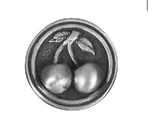 Betsy Fields Cherry Design Knobs Drawer Pulls Lot Of 8 - Picture 1 of 9