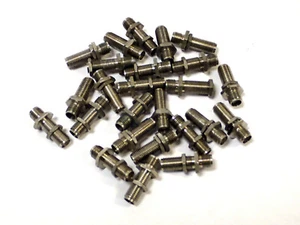 SMA-F to F BULKHEAD FEED THRU CONNECTOR w/ NUTS LOT OF 25 - Picture 1 of 2