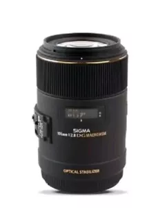 Sigma 105mm f2.8 Macro EX DG OS HSM Nikon Lens - Picture 1 of 8