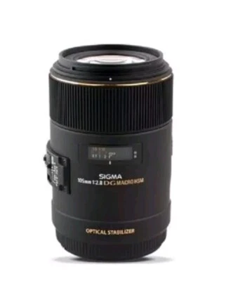Sigma 105mm f2.8 Macro EX DG OS HSM Nikon Lens - Image 1 of 4