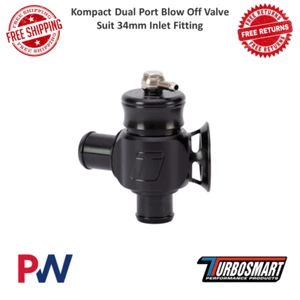 Traje de válvula de soplado de doble puerto Turbosmart Kompact 34 mm montaje de entrada TS-0203-1023 - Imagen 1 de 10