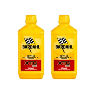 2Lt Bardhal XTC C60 10W40 Aceite Motor Sintético + Filtro de Hiflo HF204RC - Imagen 1 de 10