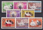SA12f Paraguay 1965 Visit of Pope Paul VI at the United Nations stamps imperf