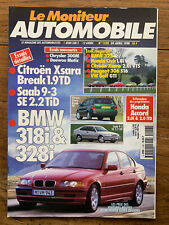 LE MONITEUR AUTOMOBILE 1998 - Essais BMW 318 & 328 SAAB 9-3 CHRYSLER 300 M GTI