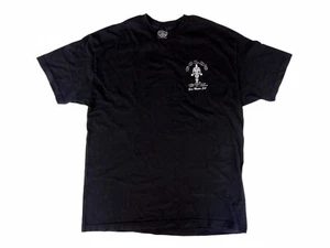 Gold's Gym San Mateo California USA Men's Vintage Black Cotton T-Shirt - Large - Bild 1 von 8