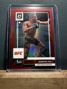2023 PANINI DONRUSS OPTIC UFC JAMAHAL HILL /199 Red PARALLEL #35 LHW
