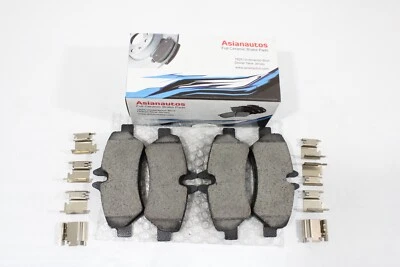 Pastillas de freno traseras de cerámica con herrajes para Freightliner Sprinter 3500 Asianautos  Foto 1 de 3