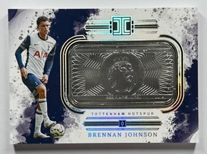 2024-25 Panini Impecable Premier League Brennan Johnson Troy Onza Plata - Imagen 1 de 2