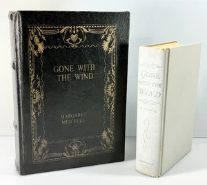 Gone With The Wind Margaret Mitchell Wooden Book Storage Box with 1964 Hardback - Picture 1 of 15