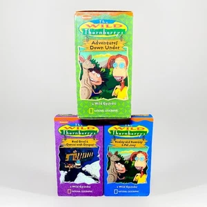 The Wild Thornberrys: Adventures Down Under Nickelodeon VHS 2 Tape Box Set 2003 - Picture 1 of 11