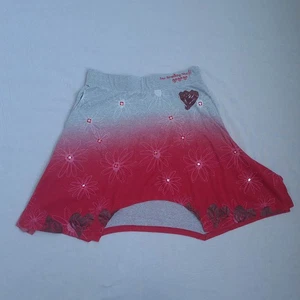 Desigual Womens A-Line Short Skirt Size L Elastic Waist Floral Cotton Blend - Picture 1 of 20