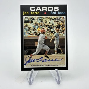 Joe Torre Real One Autographs 2020 Topps Heritage #ROA-JT - Picture 1 of 2