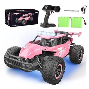 Remote Control Car for Girls 50+min Monster Trucks 20km/h 1:12 Black and Pink - Picture 1 of 7