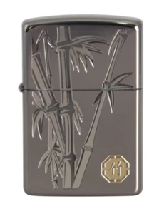 Zippo Lighter Neo Sagunja Bamboo Windproof Free Shipping 6 Flints New In Box - Picture 1 of 10