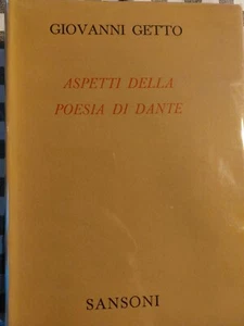 Giovanni Getto Aspetti della poesia di Dante Sansoni cas - Picture 1 of 1