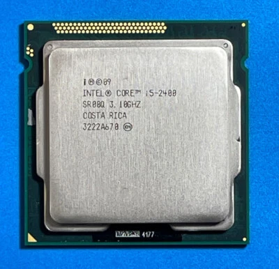 Intel Core i5-2400  3.10GHZ  Sandy Bridge Gen 2  CPU - Image 1 of 2