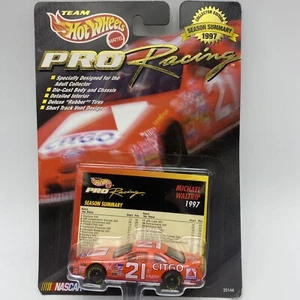Hot Wheels 1997 #21 Michael Waltrip 1:64 Diecast NASCAR  - Picture 1 of 5