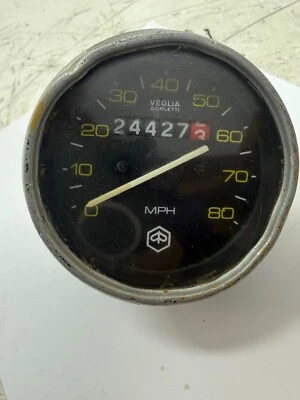 VESPA P125X PX125E P150X PX150E P200E PX200E SPEEDO 80 MPH - VESPA PX Mark 1 Foto 1 de 4