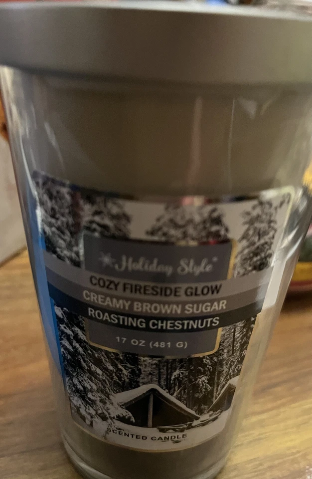 3 色蜡烛圣诞蜡烛,但全年可用。 — 第 1/1 张图片