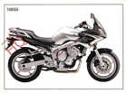 Picture Postcard:;MOTORCYCLE, YAMAHA FZ6 FAZER 2004