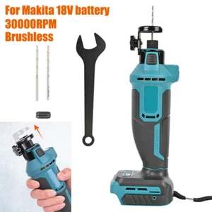30000 U/min Brushless Trockenbauschneider mit LED Licht für Makita 18V Akku 3-Gang - Bild 1 von 14