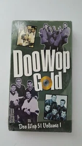 Doo Wop Gold Doo Wop 51 Volume 1 VHS Time Life Video Factory Sealed 2002 - Picture 1 of 4