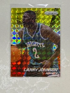 Prizm Larry Johnson 2014-15 mosaico amarillo y rojo Prizm #242 - Imagen 1 de 2