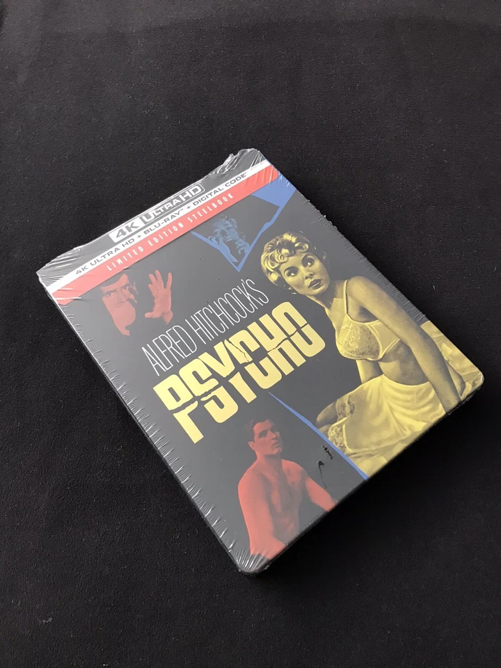 PsYcHo: 4K+blu ray+d/c Limited EditioN sTeeLBooK “OOP/OOS/MiNT”  🔪BRaND NeW🔪 Foto 1 de 4