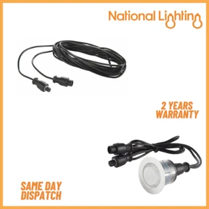 5 Metre Black Extension Cable Heavy Duty Cable Accessory for Decking Lights - Picture 1 of 2