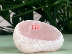 Rose Quartz Ema Egg Crystal Gemstone Specimen Window Seer Meditation Stone Reiki - Picture 1 of 10